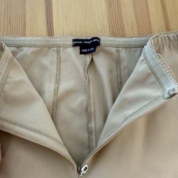 Marithe Francois Girbaud Women's Pants Flared Stretch Y2K Brown Minimalist US 29 - Picture 8 of 8